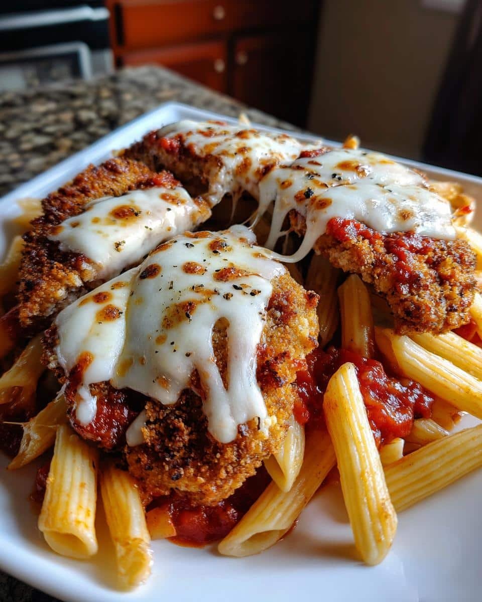 Classic Chicken Parmesan Pasta - detail 1