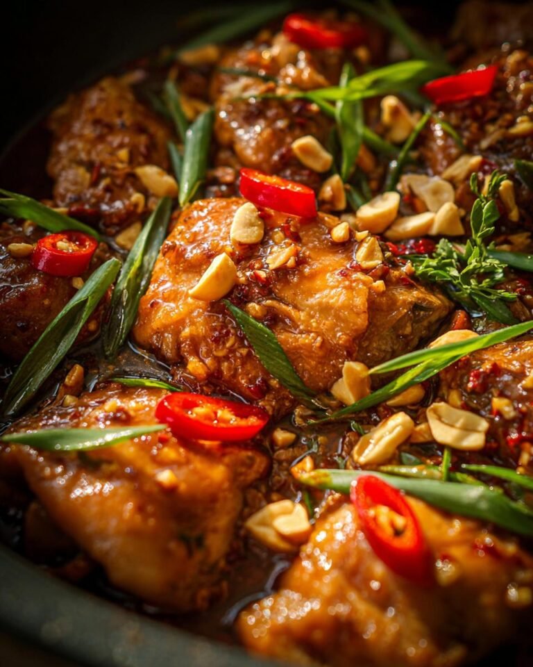 crockpot thai peanut chicken