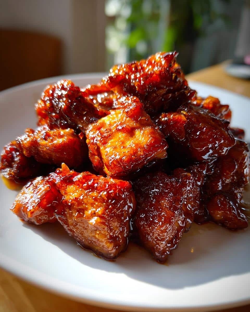 3-Ingredient Honey Garlic Slow Cooker Chicken That Melts in Your Mouth 1 honey garlic slow cooker chicken - detail 1