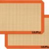 Silicone Baking Mat - Best German Silicone - Non Slip Silicone Baking Sheet, Non Stick Reusable Silicone Mats for Baking