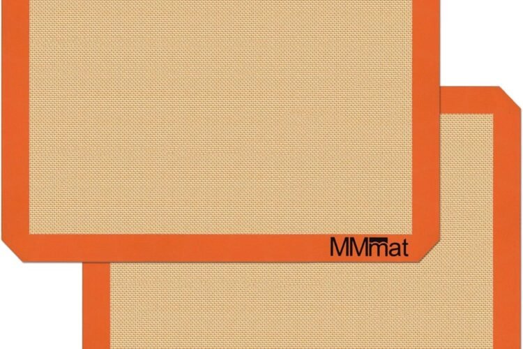 Silicone Baking Mat - Best German Silicone - Non Slip Silicone Baking Sheet, Non Stick Reusable Silicone Mats for Baking